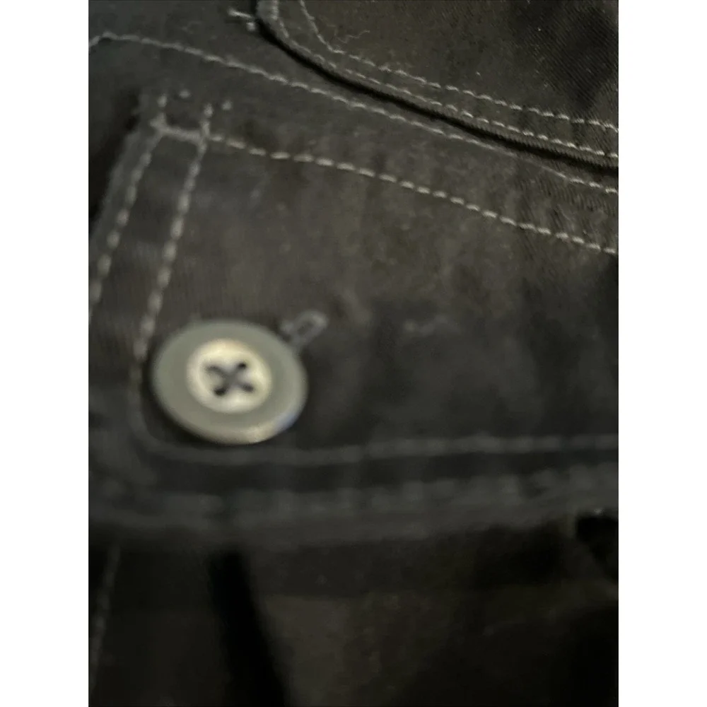 OP Men's‎ Cargo Shorts Size 36 Black Canvas Vintage Y2K